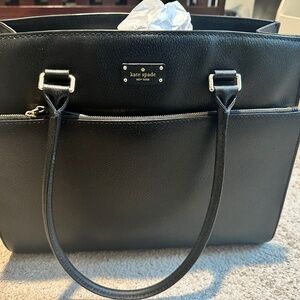 Kate Spade Large office tote in black